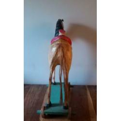 Oud Papier maché paard