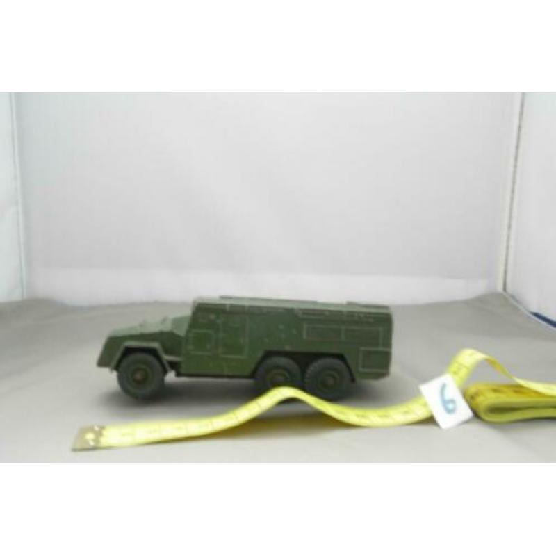 Aec armoured command vehicle , dinky toys 677,1957-1962 (6)