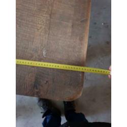 Eettafel kloostertafel massief eiken