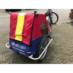 fietskar Chariot (Thule) 2 kinderen, opvouwbaar, buggy