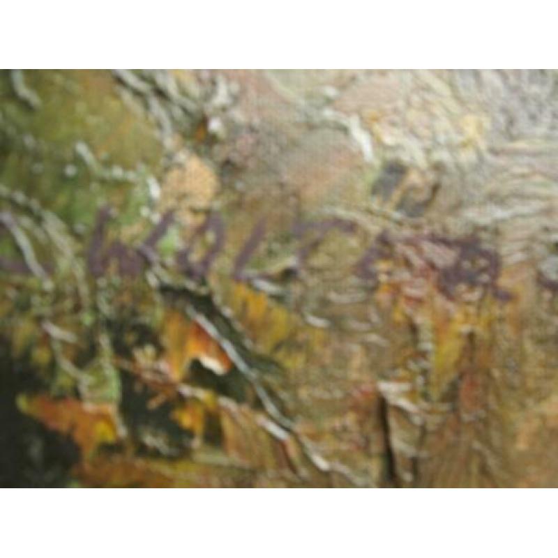 Groot schilderij van WOLTER
