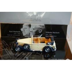 Mercedes May Bach DS8 Zeppelin cabriolet 1932 Mini Ch. 1/43
