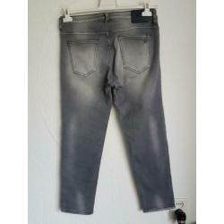 Grijze tory burch jeans spijker broek designer merk mt 31/m