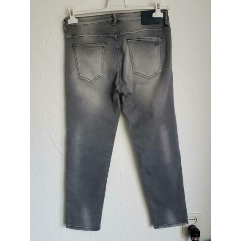 Grijze tory burch jeans spijker broek designer merk mt 31/m