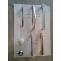 greepjes/knopjes/kastknopjes/keuken greepen