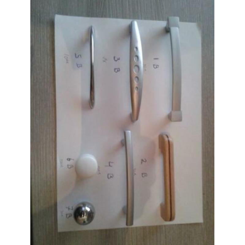 greepjes/knopjes/kastknopjes/keuken greepen