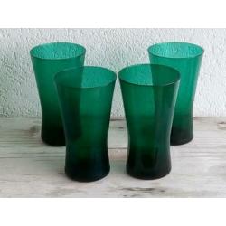 Antieke glazen Emerald