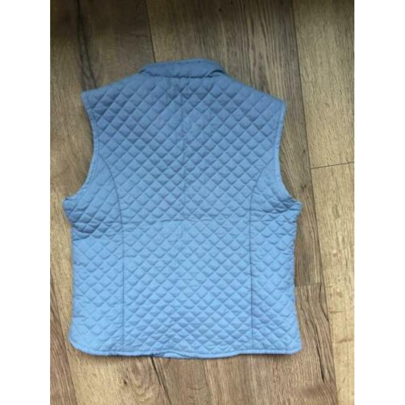 Gilet bodywarmer blauw hkm dressuur maat 176