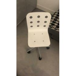 Ikea kinderbureaustoel, wit