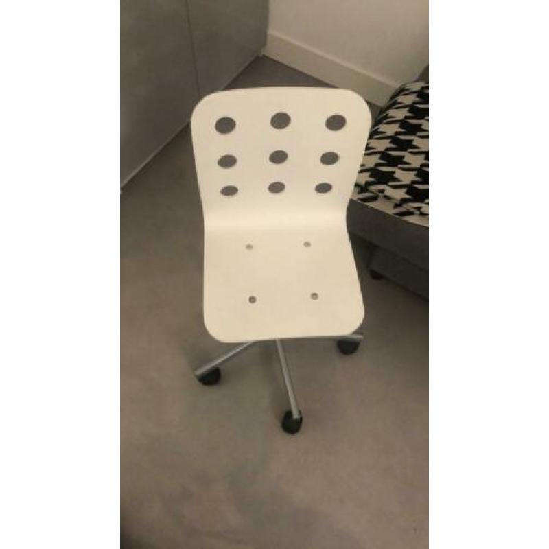 Ikea kinderbureaustoel, wit