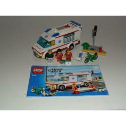Lego 4431 Ambulance met boekje Als nieuw