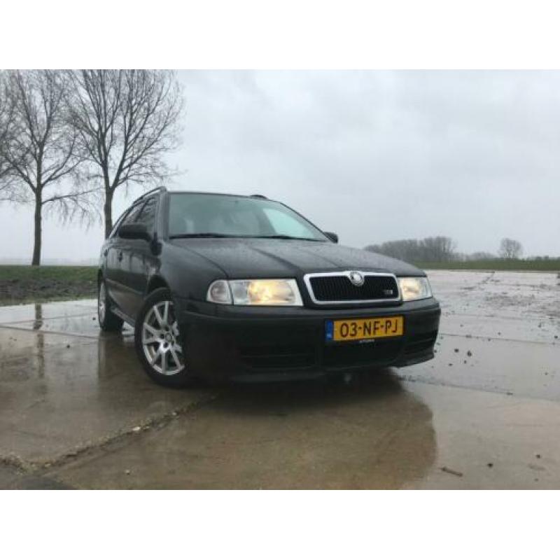 Skoda Octavia 1.8 Combi RS 132KW 2003 Zwart