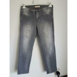 Grijze tory burch jeans spijker broek designer merk mt 31/m