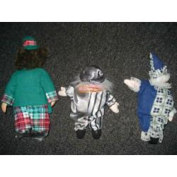 3x clowns popjes carnaval