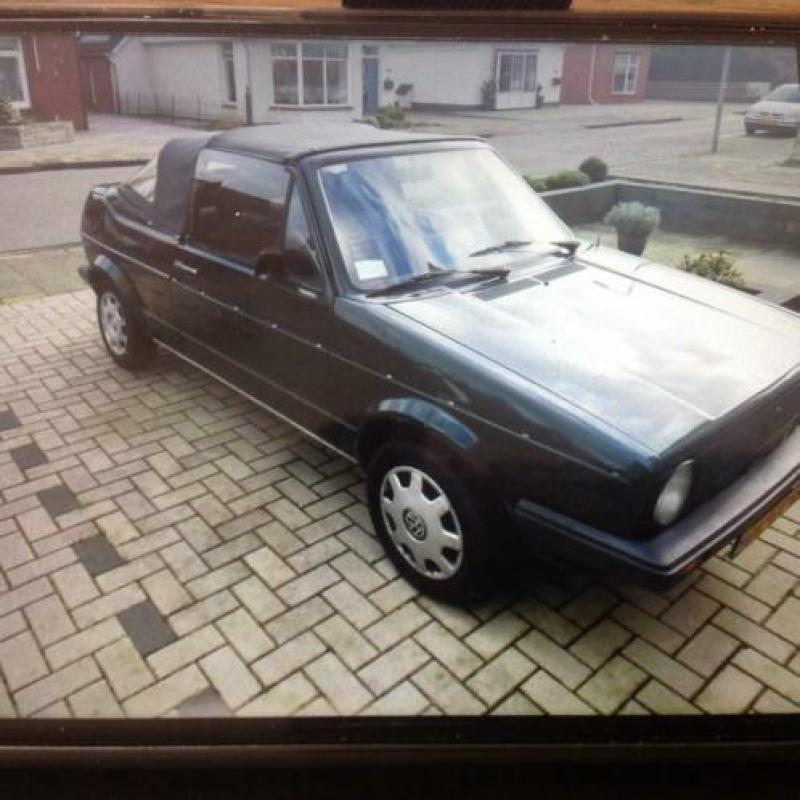 Volkswagen Golf S Automatic 1979 Groen cabrio