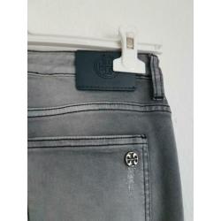 Grijze tory burch jeans spijker broek designer merk mt 31/m