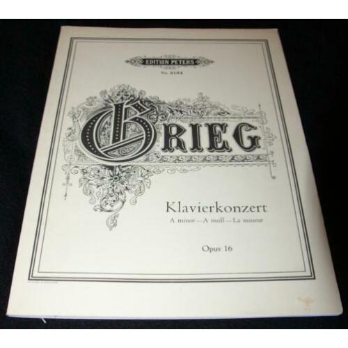 Grieg - Klavierkonzert - A-Moll Op. 16 (Edition Peters Nr. 2
