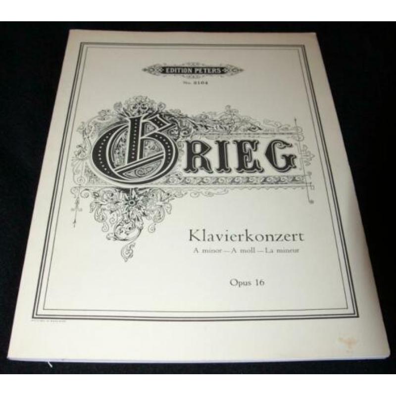 Grieg - Klavierkonzert - A-Moll Op. 16 (Edition Peters Nr. 2