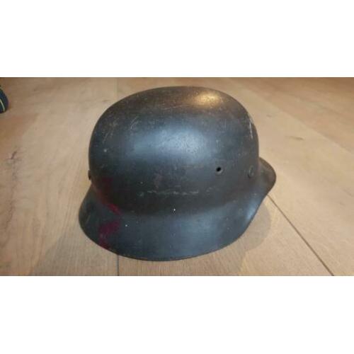 Duitse helm m40 sd EF64 wehrmacht untouched