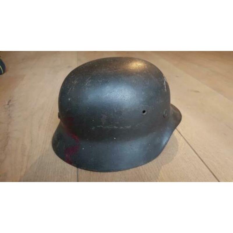 Duitse helm m40 sd EF64 wehrmacht untouched