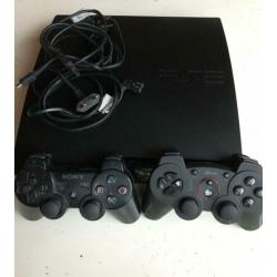 ** PLAYSTATION 3 ** Met 2 controllers en 10 spellen!!