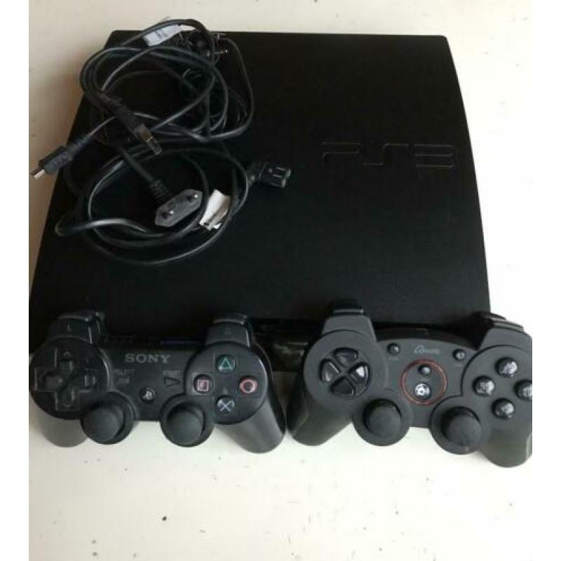 ** PLAYSTATION 3 ** Met 2 controllers en 10 spellen!!