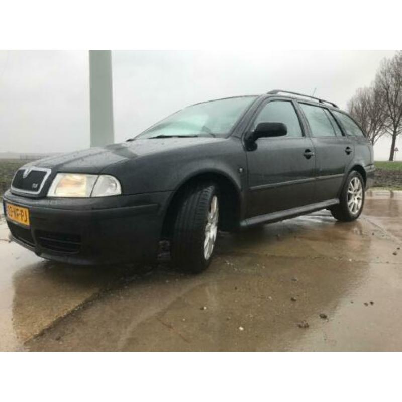 Skoda Octavia 1.8 Combi RS 132KW 2003 Zwart