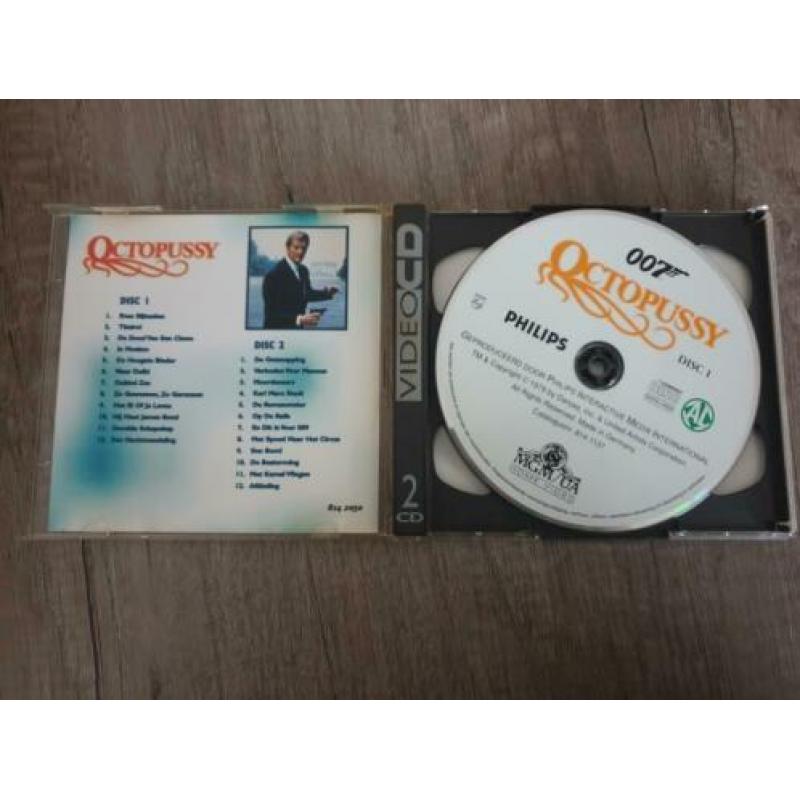 Vcd video cd james bond octopussy 007 roger moore film nl