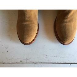 fred de la bretoniere 39 bruin suede laarzen