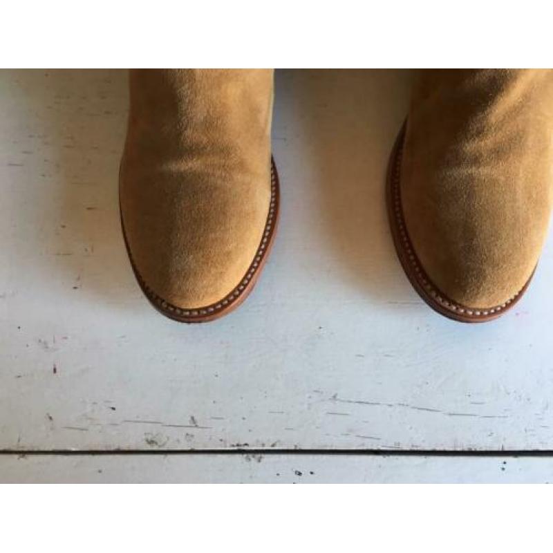 fred de la bretoniere 39 bruin suede laarzen