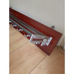 Kapstok vintage Jugendstil 80cm breed