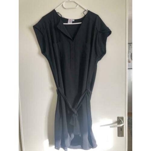 Zwarte dames jurk/tuniek maat m