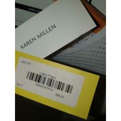 Karen Millen top size 3 (mt 38-40) wit