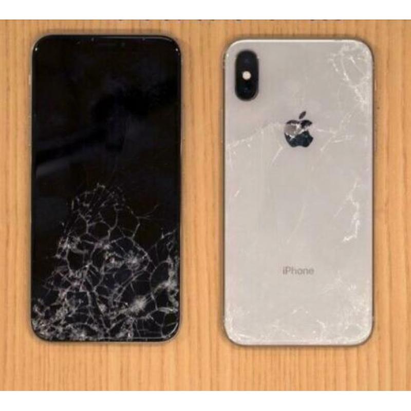 iPhone scherm reparatie Locatie barst kapot 7 6 5s 8 6s X XR