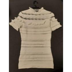 Nikkie Kayla top wit maat 32