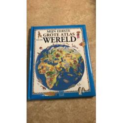 Kinderboeken. Mijn Eerste Grote Atlas van de Dieren/Wereld