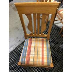 Eiken houten stoelen