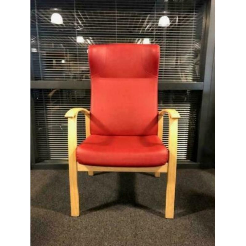 Fauteuils Stamskin kunstleder / zorgstoelen Brunner 32 stuks