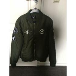 Yellow Claw x Daily Paper Blood for Mercy bomber maat L