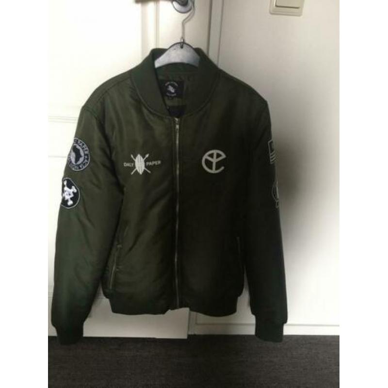 Yellow Claw x Daily Paper Blood for Mercy bomber maat L