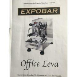Expobar espresso machine