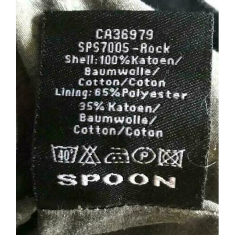 Spoon blauw jas jack SPS7005 Rock maat 38
