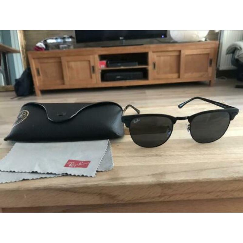 Ray ban clubmaster metal black