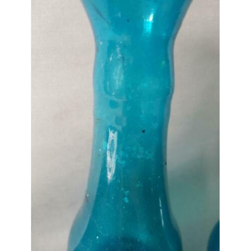 6 Stuks antiek glas
