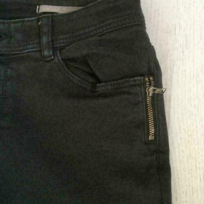 3456 Skinny mid raise d.blauwe jeans broek ESPRIT; Mt=30/38