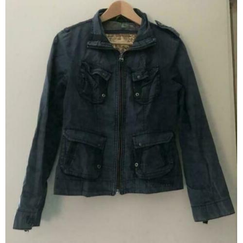 Spoon blauw jas jack SPS7005 Rock maat 38