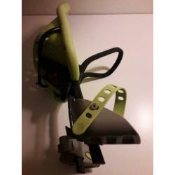 Yepp fietsstoel Mini lime, voorzitje en windscherm