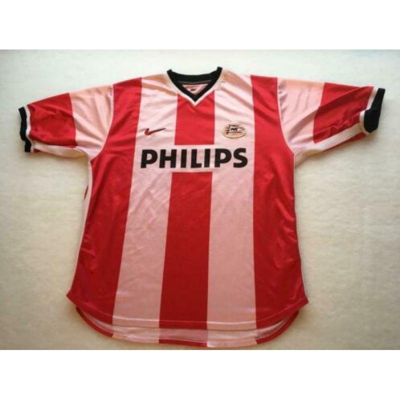 PSV player-issue 1998 XL #12 Bruggink voetbal shirt Nike