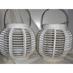 Windlicht Lantaarn groot uitverkoop sfeerlicht BROCANTE