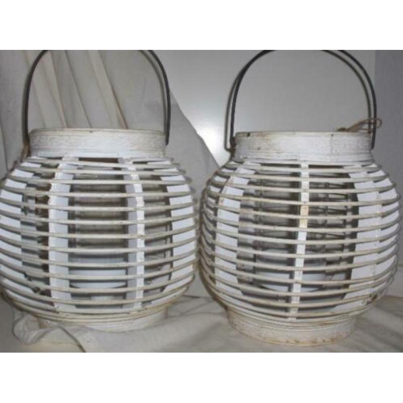 Windlicht Lantaarn groot uitverkoop sfeerlicht BROCANTE
